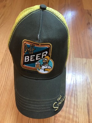 The Simpsons Duff Beer Adult Baseball Cap Hat Adjustable ...