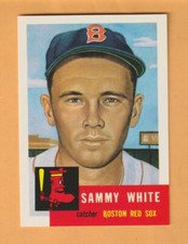Sammy White Boston Red Sox 1991 Topps Archives '53 #139 Washington Huskies
