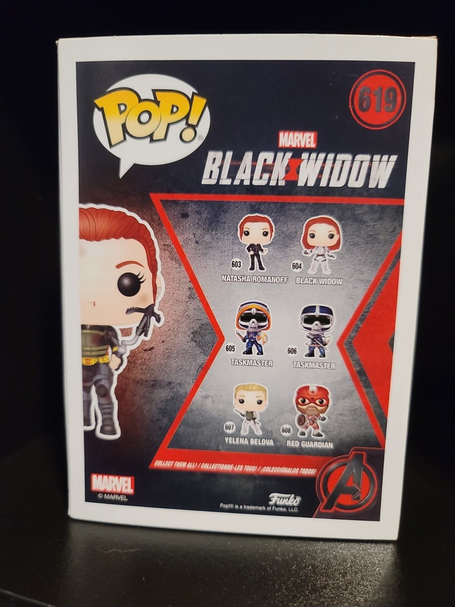 Funko Pop! Marvel- Black Widow Collector Corps Exclusive #619