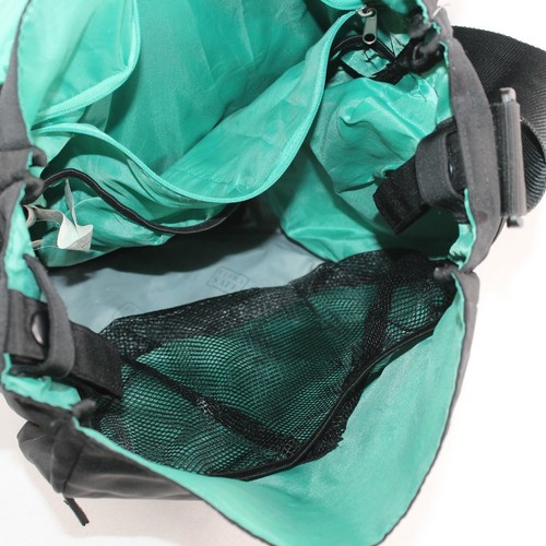 Columbia Expandable Black Nylon Cross Body Diaper Bag Multi Pockets Backpack - Picture 5 of 6