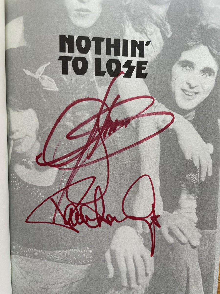 KISS) Paul Stanley & Gene Simmons Autographed Book In-Person! HC