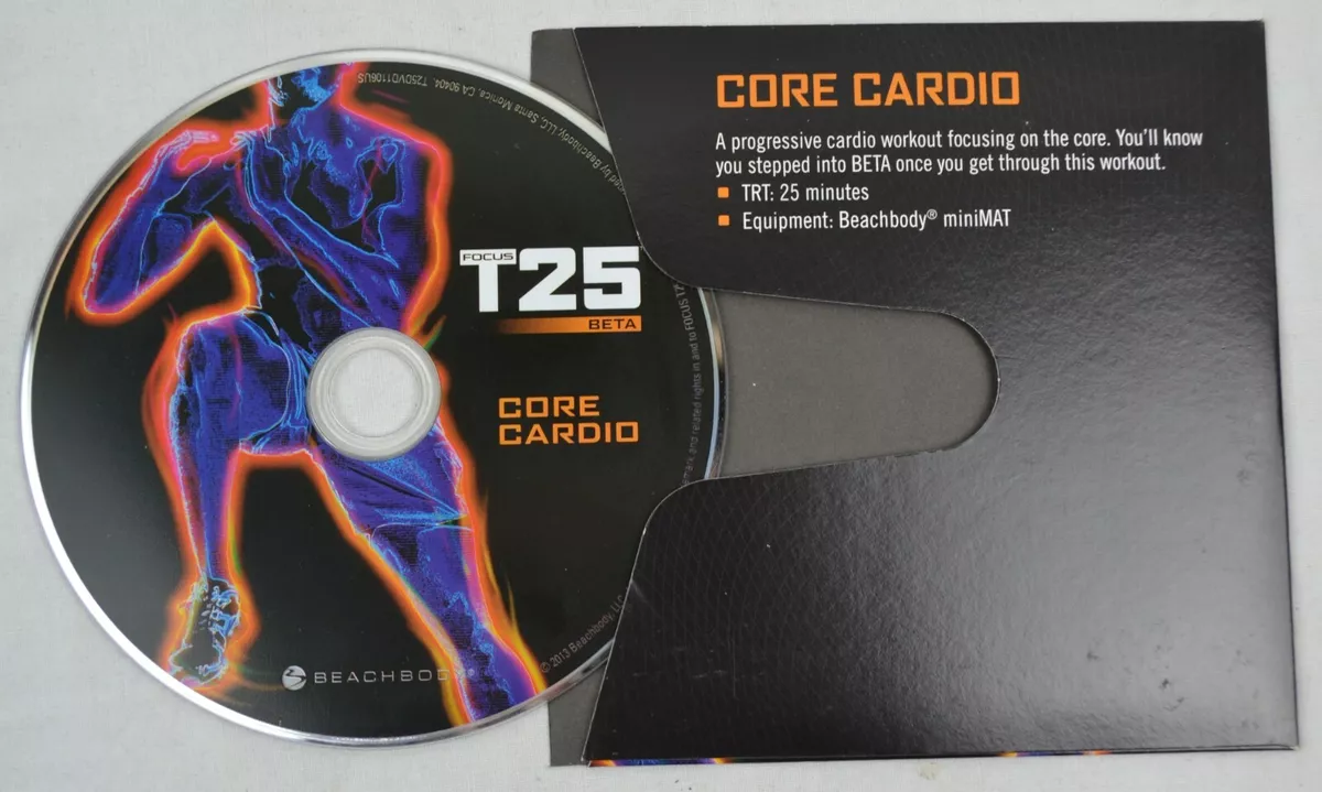 Replacement DVD Discs Shaun T Beachbody Focus T25 Workout Alpha