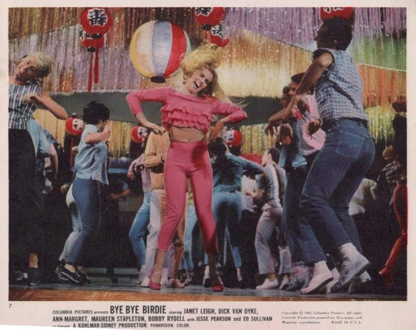 Bye Bye Birdie 1963 8x10 inch photo Ann-Margret in action dance floor ...