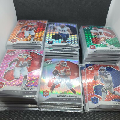 2021 Mosaic Football Green/Orange/Silver/Red/Blue          PICK YOUR CARD