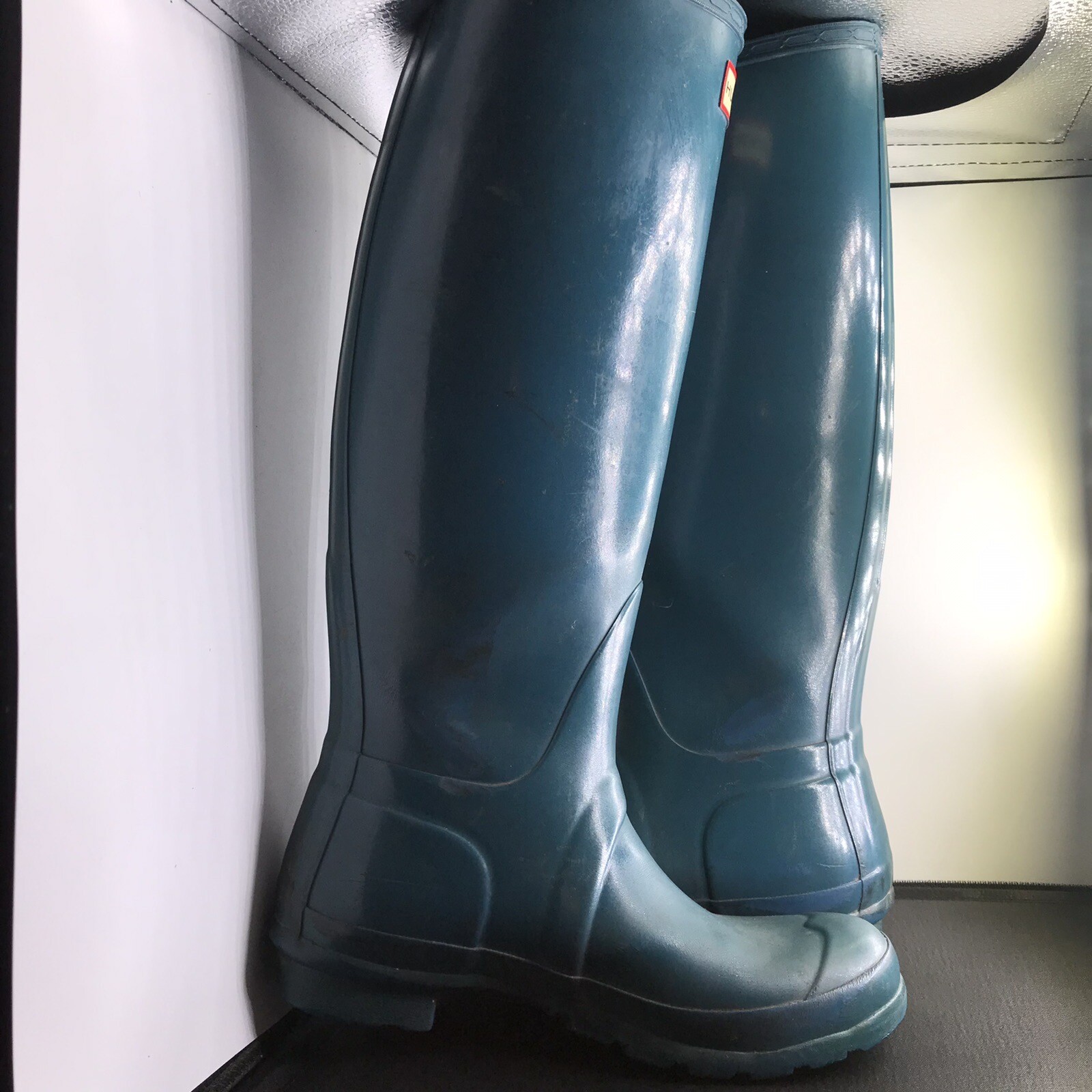 Hunter Wellies Women's Size UK 6 Blue eBay