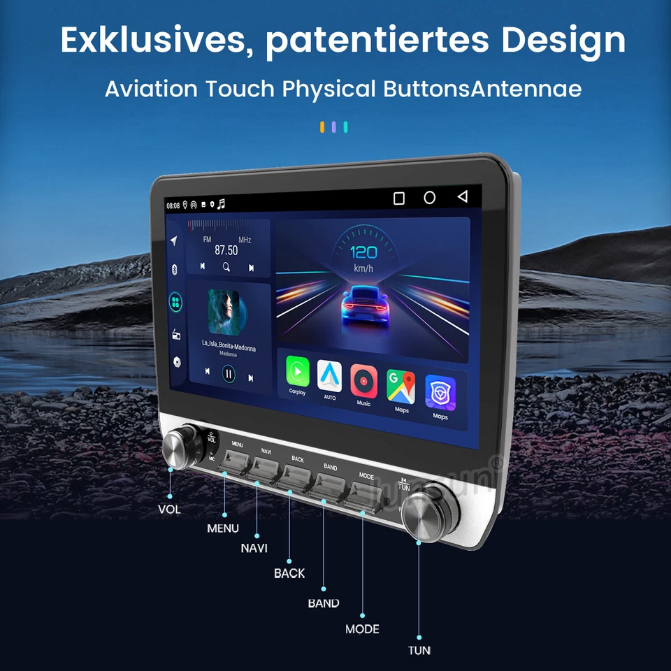 Für Benz Vito Viano W639 2003-2015 Android 13 Autoradio Carplay GPS Navi WIFI BT - Bild 4 von 4