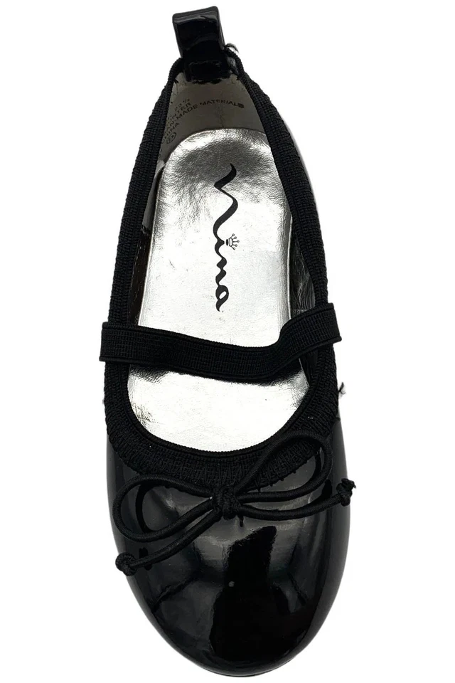 Балетки для девочек ясельного возраста Nina Esther черные - Изображение 2 из 3