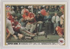 1983 Fleer NFL Team Action Kansas City Chiefs Mike Garrett Super Bowl IV 05fj