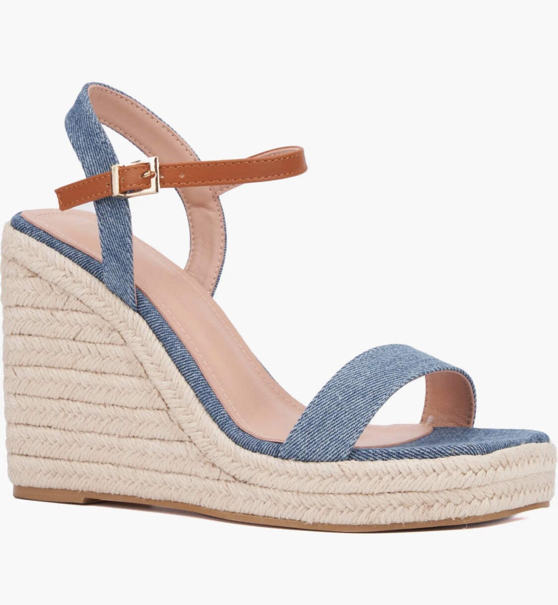 New York And Company Women's Unita Platform Wedge Sandal