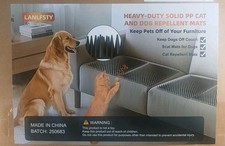 5 Pack Scat Mats for Dogs Heavy Duty Solid PP Pet Deterrent Mats