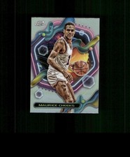 2023-24 Topps Cosmic Chrome #97 Maurice Cheeks REFRACTOR 76ers Basketball Card