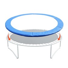 8/ 10/14/15FT Trampoline Safety Pad Replacement Universal Waterproof - Blue