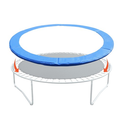 #ad 8 10 14 15FT Trampoline Safety Pad Replacement Universal Waterproof Blue $59.99
