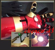 1:1 Wearable Iron Man MK42 Gauntlet Armor Blaster Arm LED Gloves Birthday GIfts