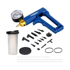 Hand Vacuum Pump Brake Bleeder Kit, 2 in 1 Fluid Extractor Pump Vacuum Gauge ...