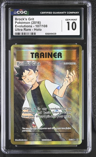 Brock's Grit graded CGC 10 for sale on eBay