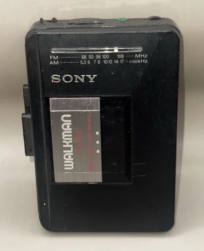 ⭐ Sony Walkman WM-AF23 FM/AM Cassette Player Untested - For Parts Or Repair