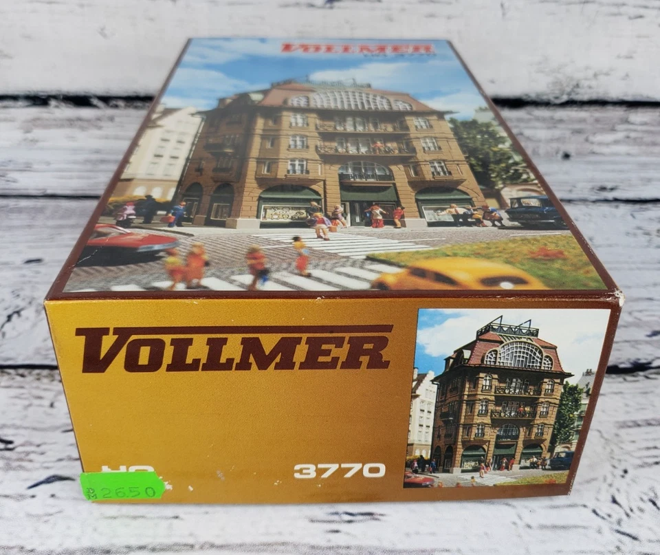 Vollmer #3770 HO Scale Train Building Romantisches Cafe / Coffee House Germany - Image 3 of 3