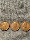 Lot Of 3 Lincoln Cents G/VG 1915-D, 1916-D, 1917-D