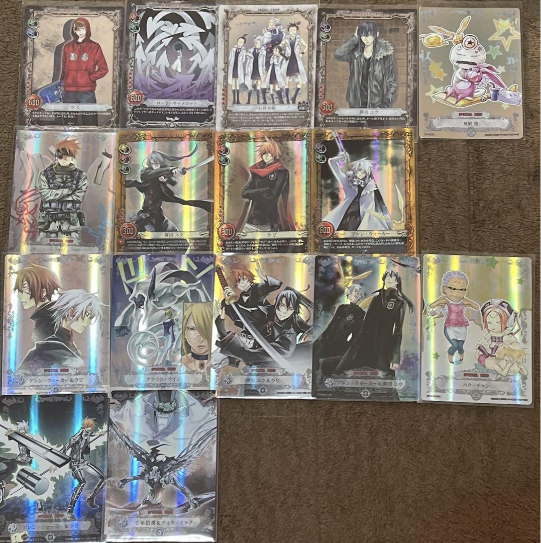 Set of 219 D.Gray-man Trading Card TCG GR CR KMR SR R Normal Set of 219 D.Gray-man Trading Card TCG GR CR KMR SR R Normal