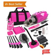 Car Cleaning Kit with High Power Car Vacuum Detailing Kit
