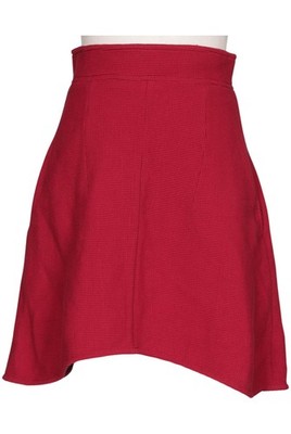 Carven Rock Damen Damenrock Gr. EU 42 Baumwolle Rot #1amtvlq