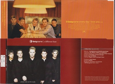 Boyzone   A Different Beat / Every Day I Love You - 2x Promo Single CDs 1996/99