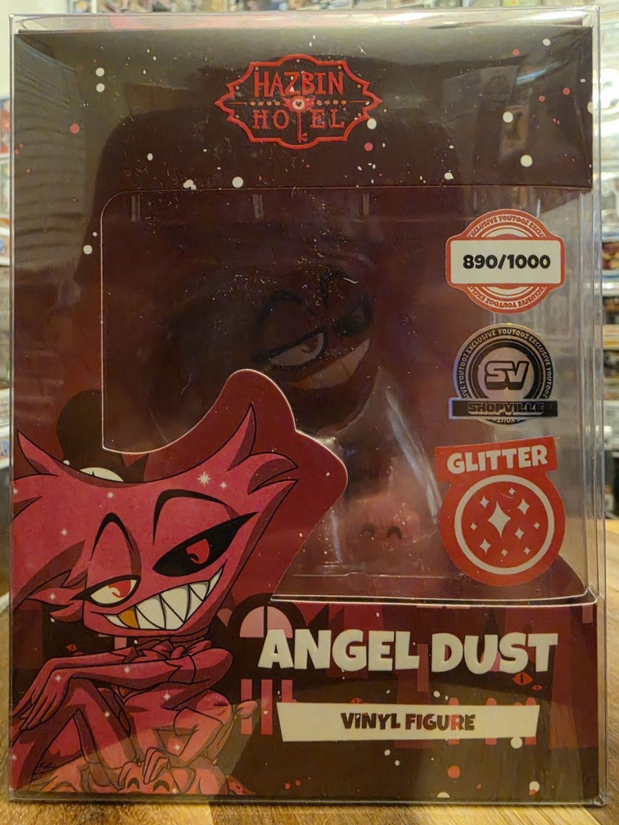 Youtooz Hazbin Hotel Angel Dust #15 Glitter Shopville Exclusive