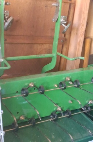 john deere dethatcher/aerator attachment