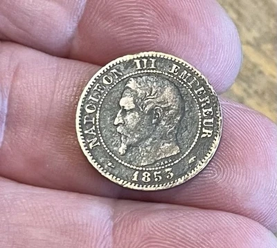 2 Cent Napoléon 1853 À - Photo 1/2