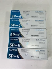 5 Yayashi SP-6 Super Probiotic-6 Brightening Toothpaste 120g lot 5 Tubes EXP 27