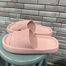 Cloud Slides women 6.5 shower slippers pink comfort quick drying 38/39 anitislip