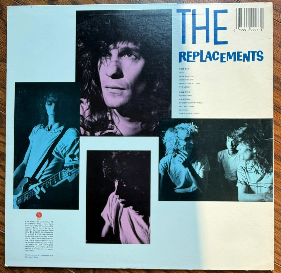 The Replacements - Pleased to Meet Me 1987 US Sire Pressing VG+ / VG+ - Image 2 of 4