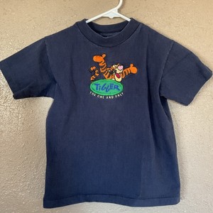 The Disney Store Tigger “The One And Only” Embroidered Children’s T-Shirt Size 6