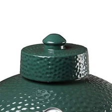 Grill Chimney Top Vent Cap Ceramic Damper Big Green Egg Accessories, Parts For