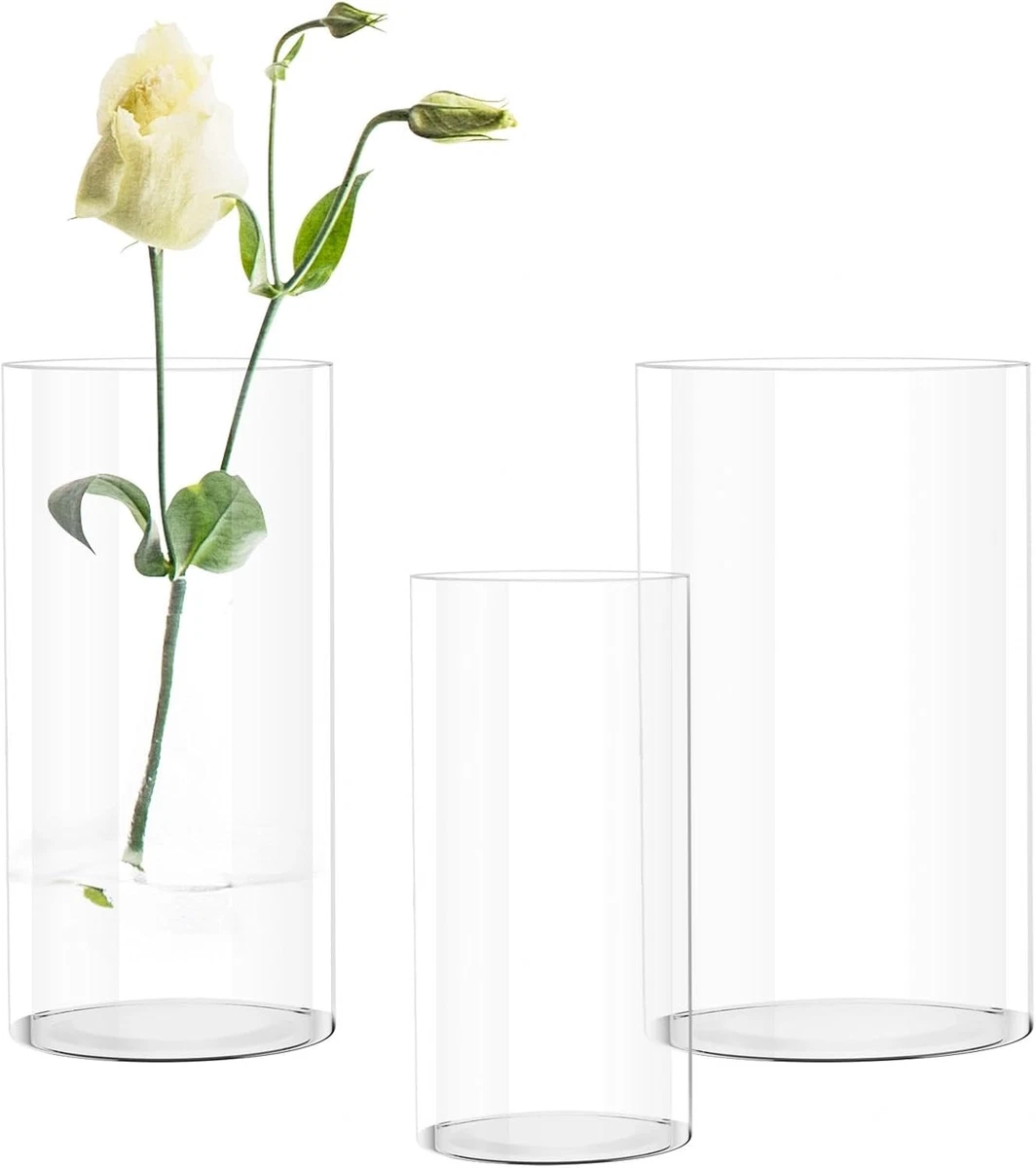 Vaso In Ceramica Geometrico Nordico, 20 Cm, Rosa, Per Fiori Secchi E Composizioni, Moderno