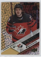 2024 Team Canada Juniors Gold Patterned Foilboard 6/25 Conor Geekie #82 l5j