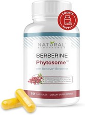 Berberine Phytosome with Berbevis, 550mg Enhanced Absorption Supplement EXP 1/28