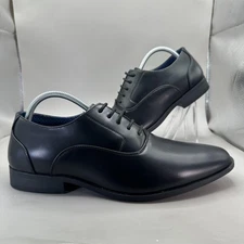Perry Ellis Portfolio Nelson Shoes Mens Size 9W Black Nelson Oxford Dress