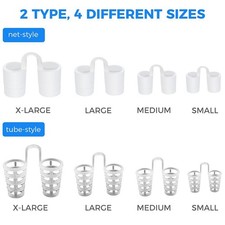 8Pcs stop snoring nose vents clip anti snore sleep apnea nasal dilators device