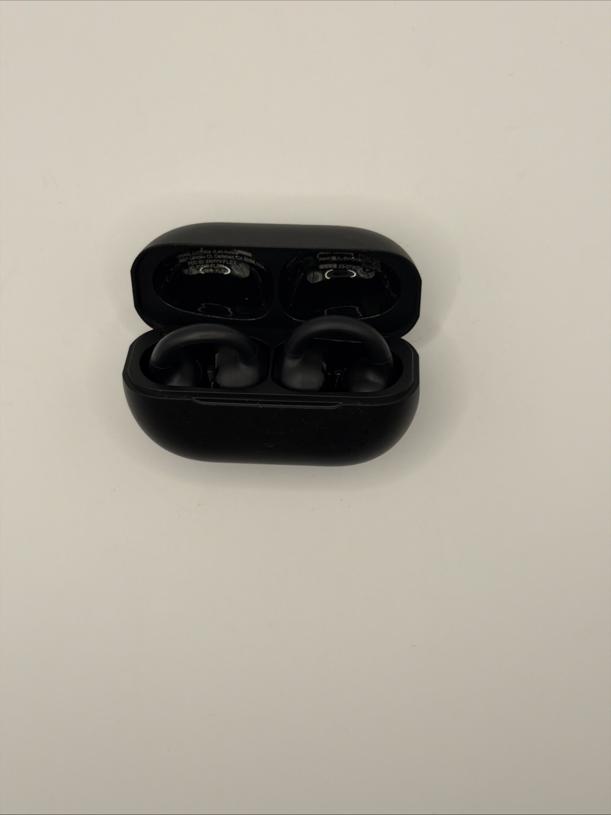 JLab Flex True Wireless Bluetooth Open-Ear Earbuds - Black