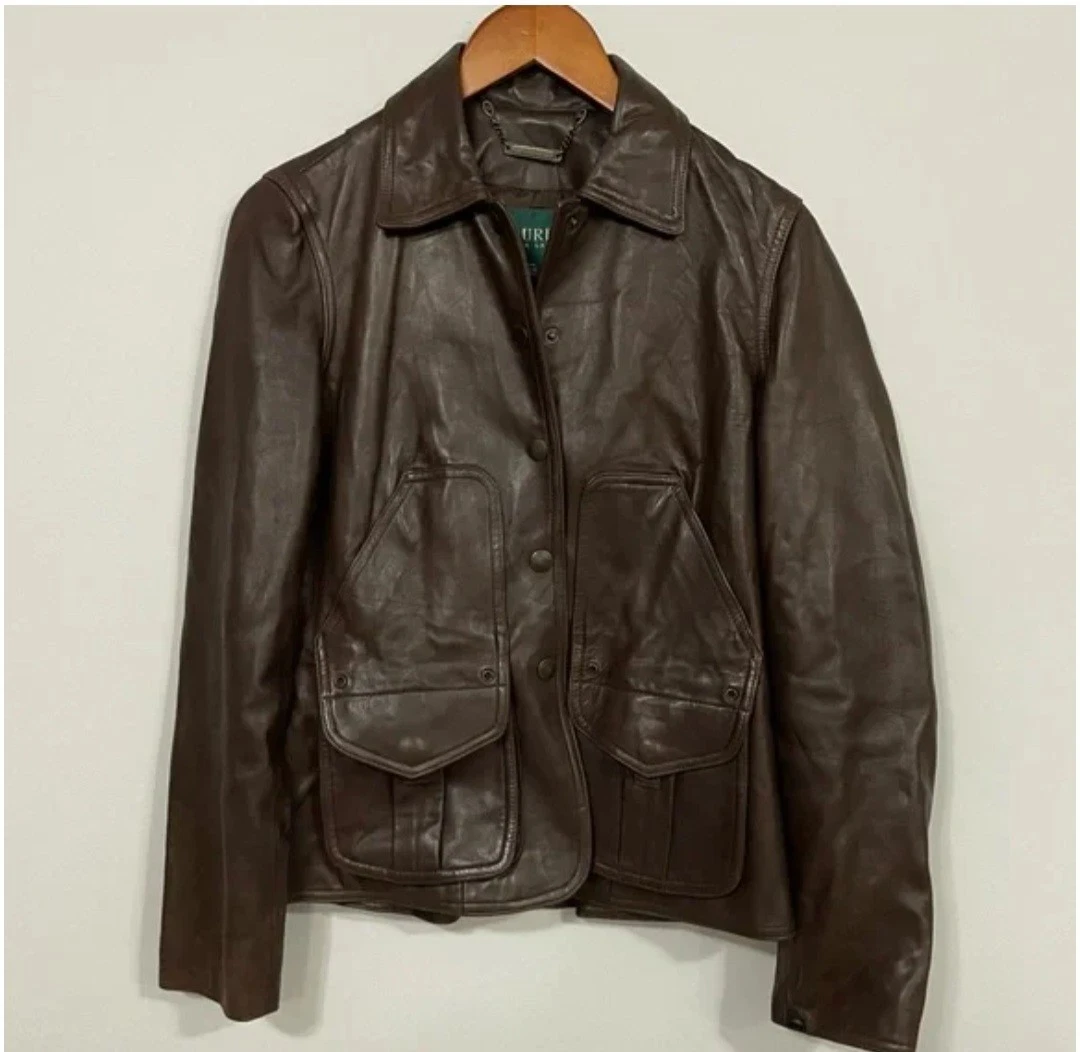 Polo Sport Coats, Jackets & Vests Leather Outer Shell for Men for