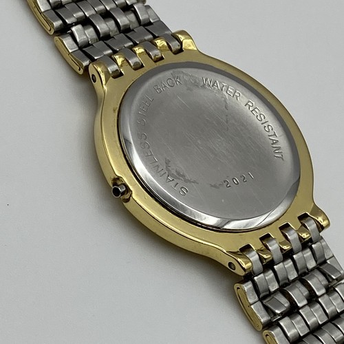 33mm Jean Pierre Swiss Date Dial Gold Tone Quartz Watch Untested Parts / Repair - Picture 16 of 20
