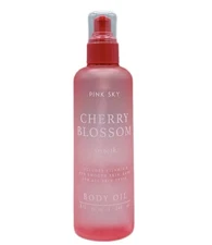 Pink Sky Cherry Blossom Smooth Body Oil 8.11 fl oz New
