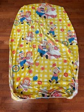 Vintage Raggedy Ann Andy Twin Fitted Sheet 1970s