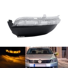 Links transparent weiß Außenspiegel Blinklicht für VW Passat B7 362,365 bj.10-14
