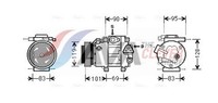 AVA Clever Choice Kompressor Klimaanlage HYK237 FüR Hyundai Santa FÉ 2 CM Sonata