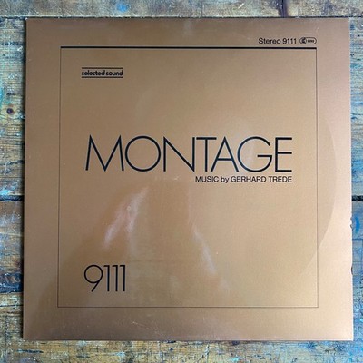 GERHARD TREDE - MONTAGE SELECTED SOUNDS LIBRARY LP 9111 ELECTRONIC