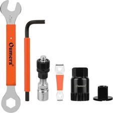 Fahrradkurbel Set Inbusschlüssel 16mm 15mm Werkzeug Kurbelabzieher Oumers