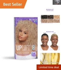 Dramatic Lift Hair Bleach Kit with Violet Toning - Ideal for Curly Hair, 5 oz